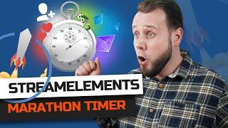 Stream SUBATHON (MARATHON) Timer mit StreamElements