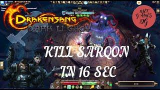 dso, drakensang online, Kill Sarqon in 16 sec, bloodshed, ranger