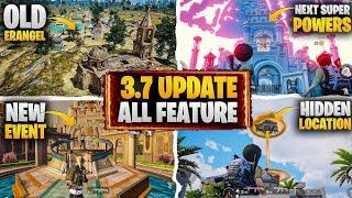 PUBG MOBILE 3.7 UPDATE ALL FEATURE INFINIX GT 20 PRO WITH 120 FPS