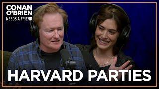 Conan Used To Throw Harvard Lampoon Parties | Conan O'Brien Needs A Friend