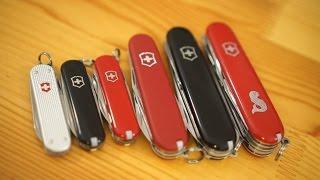 Разновидности ножей Victorinox