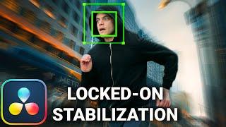 LOCKED-ON STABILIZATION EFFECT | Davinci Resolve Tutorial