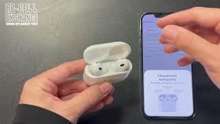 How to Pair a Replacement AirPod Pro (2nd Generation) Earbud