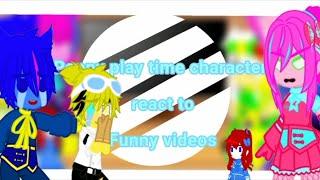 °Poppy play time character react to Funny video° {poppy play time} //gacha club\\