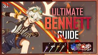 ULTIMATE BENNETT GUIDE! (Playstyle, Weapons, Artifacts, Showcase etc.) | Genshin Impact Ver 3.1