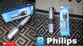 Philips flashlight SFL5101/56 | Philips Torch Review | 60w LED light | Telescopic zooming | SOS