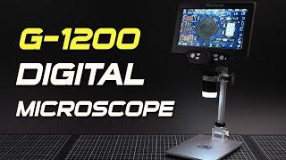 PORTABLE BUDGET 7" DIGITAL MICROSCOPE G1200