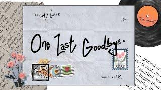 one last goodbye - Hamza farrukh khan (lyrical video) | prod. by @mirza.wav109