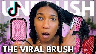 I Bought The Viral TikTok Unbrush! Review Type 4 Natural Hair