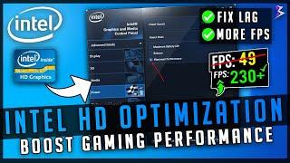 Intel HD Graphics Best Settings For Low End PC!