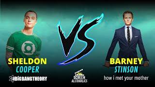 Barney Stinson Vs Sheldon Cooper ( Big Bang Theory Vs How I Met Your Mother )