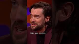 #jackwhitehall doesn't know how to handle los angelenos #thegrahamnortonshow #grahamnorton