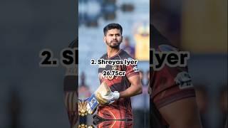 Top 7 most expensive players in IPL auction 2025#trending#cricket#world