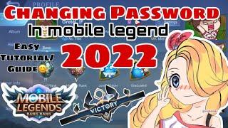 Mobile Legend | Change password TUTORIAL