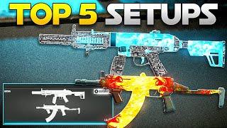 *NEW* TOP 5 OVERPOWERED SMG META LOADOUTS in WARZONE! (Warzone Meta Loadouts) BO6