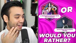 Gigguk Plays WOULD YOU RATHER: ANIME EDITION