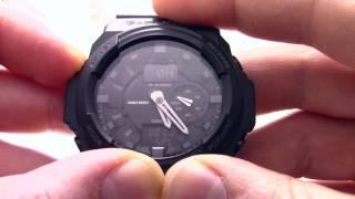 Часы Casio G-SHOCK GA-150-1A [GA-150-1AER] - Инструкция, как настроить от PresidentWatches.Ru