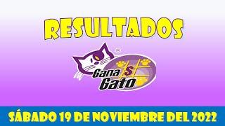 RESULTADOS SORTEO GANA GATO DEL SÁBADO 19 DE NOVIEMBRE DEL 2022