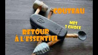 COUTEAU RETOUR A L' ESSENTIEL