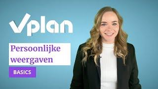 vPlan Basics - Persoonlijke weergaven