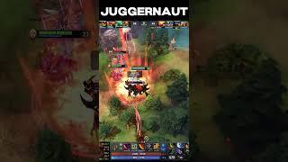 Juggernaut is BrokenInstant 2400 Golds in 25 Second #dota2 #shorts #Rampage