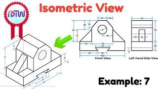 Engineering Drawing Demystified: Isometric Views from Orthographic Projections | ADTW Study