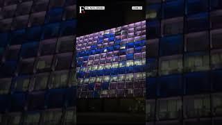 Israel’s Parliament Lit In Red, White And Blue In Tribute to US | N18G