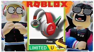 [FREE Limited UGC] Cara Mendapatkan Gratis Item Emirates Headphones di ROBLOX WimbleWorld Tennis