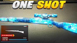 new *ONE SHOT* KAR98 in WARZONE 3!  (Best KAR98K Class Setup) - MW3