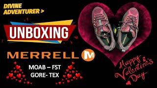  DA: Unboxing Merrell Moab -FST Gore-Tex Hiking Shoes 