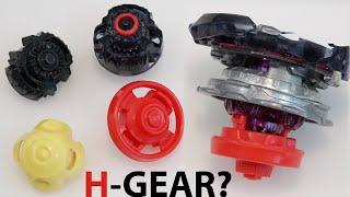 BEY MOD: Dynamite Battle x QuadDrive "H Gear" ARMOR TIP DRIVER MODS | Beyblade Burst DB