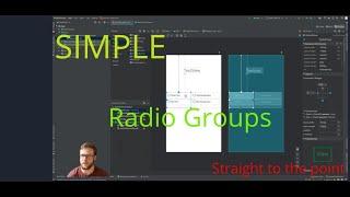 How To Code a RadioGroup In Android Studio(Java) - Beginner