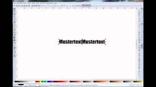 Inkscape-Tutorial: einen Text in einen Pfad umwandeln