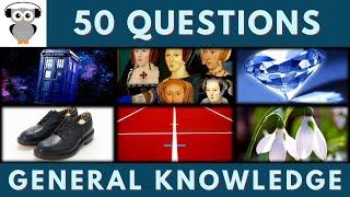 General Knowledge Quiz Trivia #205 | Doctor Who, Henry VIII, Diamond, Cordovan, Running Track