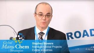 Interview with Stephen Bowers, Manager Global Projects at Evonik Industries / Germany