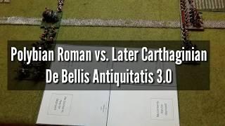 Polybian Romans vs. Later Carthaginians DBA 3.0