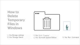 how to delete temp files in windows 10 automatically