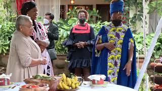 Margaret Kenyatta introduces visiting Sierra Leone First Lady Fatima Maada to local craft industry