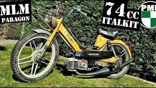 Italkit 74cc mit MLM Paragon auf der Post Maxi! Spezial-low-budget Pfusch