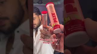 Plix Apple Cider Vinegar Effervescent Tablets | Just drop ,fizz & sip