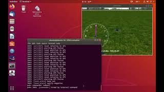 jmavsim takeoff & land on Ubuntu 18.04