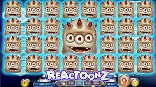  TOP 10 CRAZIEST WINS IN REACTOONZ SLOT   BEST MOMENTS AND HUGE ONLINE CASINO WINS & JACKPOTS!