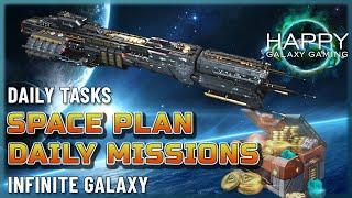 Infinite Galaxy - Daily Rewards and Space Plan