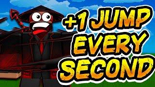 Every 1 Second I get +1 Jump! - Roblox