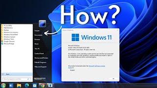 Windows 7 Start Menu & Taskbar on Windows 11 | FREE