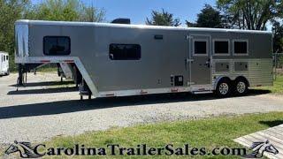 2018 Merhow 3 Horse Trailer Tour | Model: 8311RWS | 11'9, Great Layout, Huge Bathroom! 