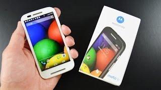 Motorola Moto E: Unboxing & Review