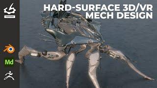 Hard-Surface 3D/VR Mech Design with Corey Gooch