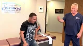 Dad Refers His Son To Advanced Chiropractic Relief For His First Adjustment