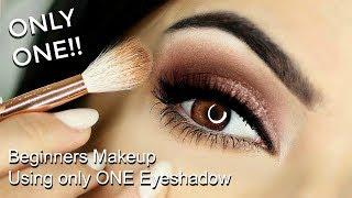 Eye Makeup Tutorial using ONLY ONE Eyeshadow | TheMakeupChair